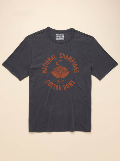University of Texas Sunwashed Tee - Graphite