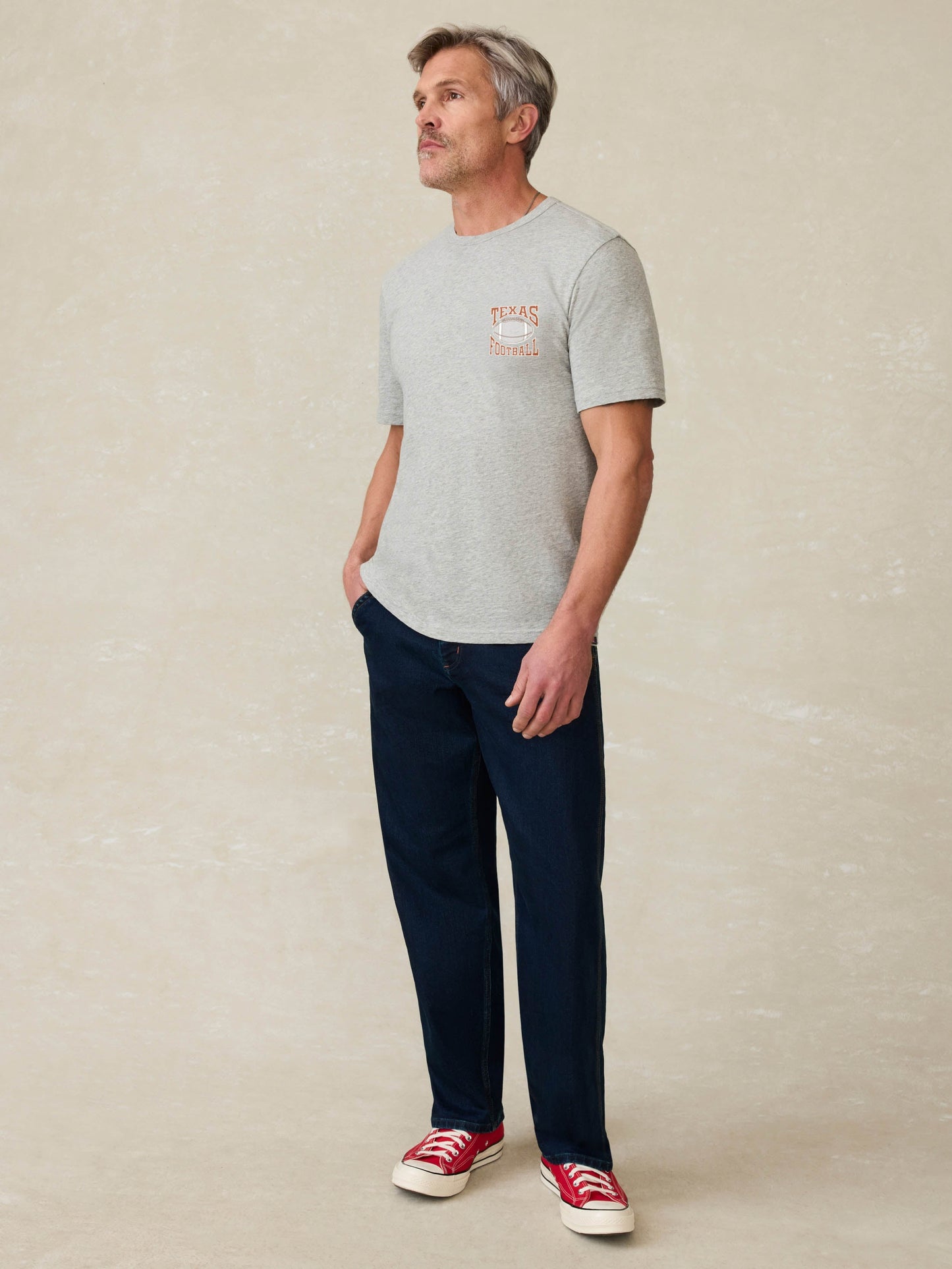University of Texas Sunwashed Tee - Granite Heather