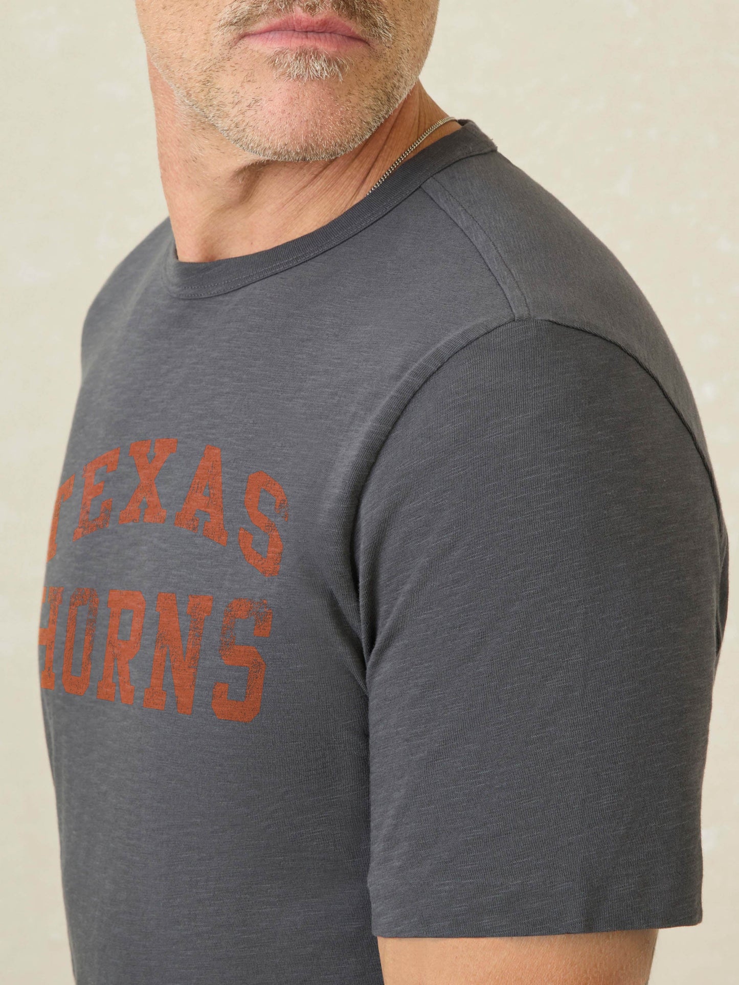 University of Texas Sunwashed Tee - Graphite