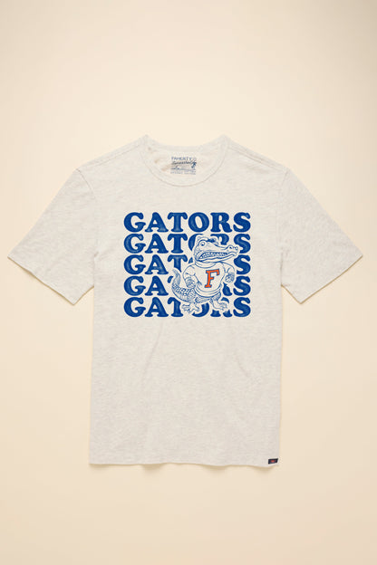 University of Florida Sunwashed Tee - Island Dune Heather