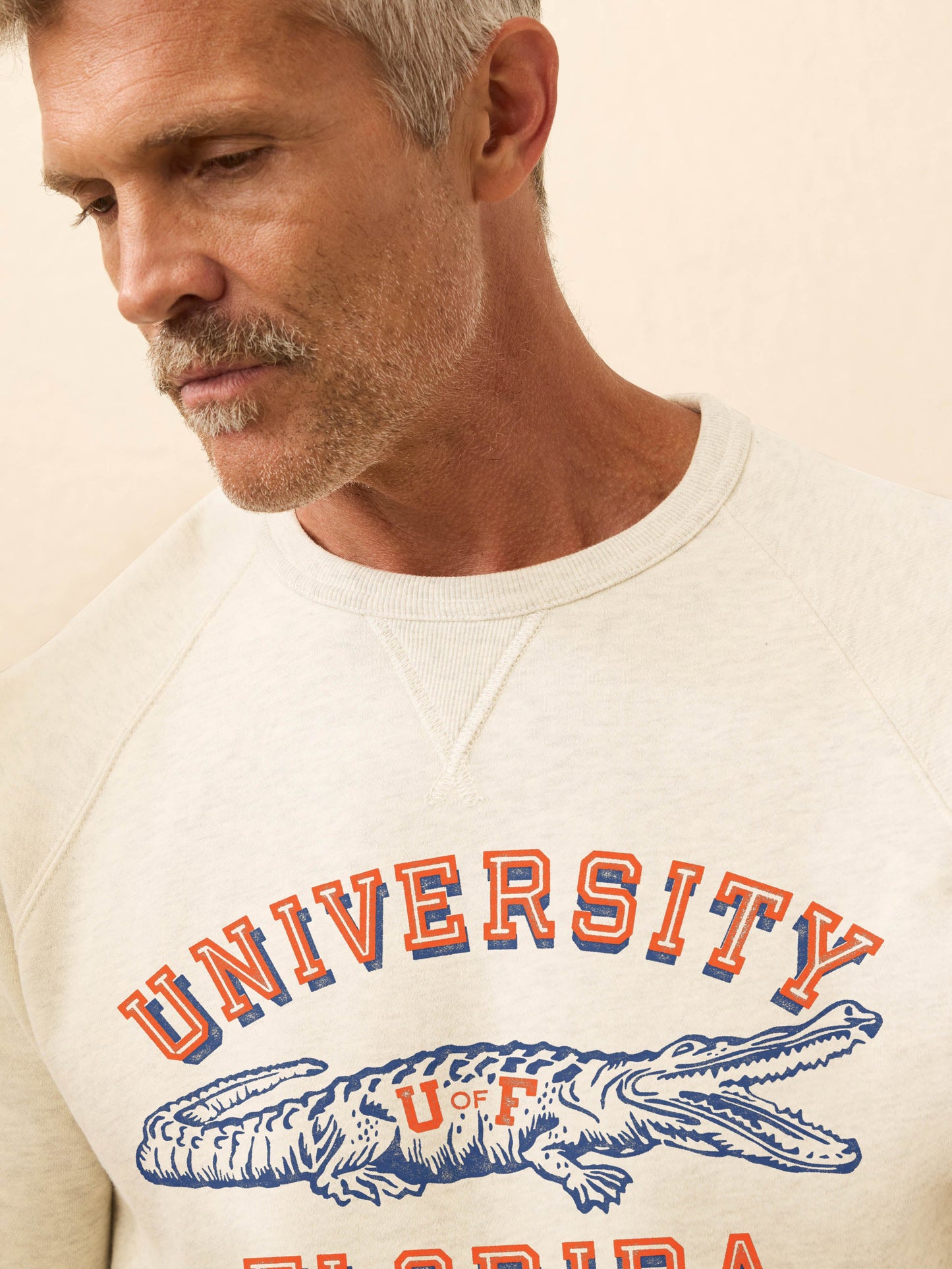 University of Florida High Standard Fleece Crewneck - Cabo Blanco