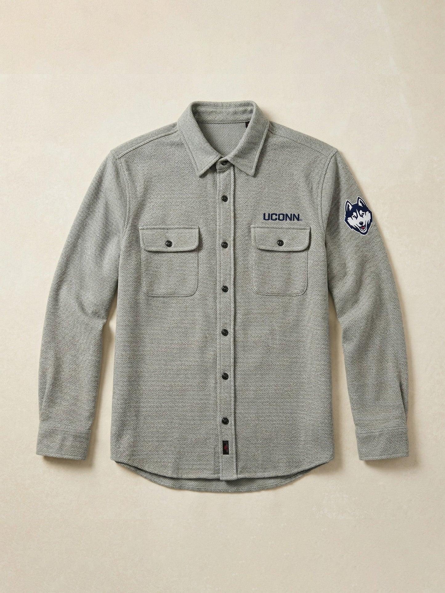 University Of Connecticut Legend™ Sweater Shirt - Fossil Grey Twill