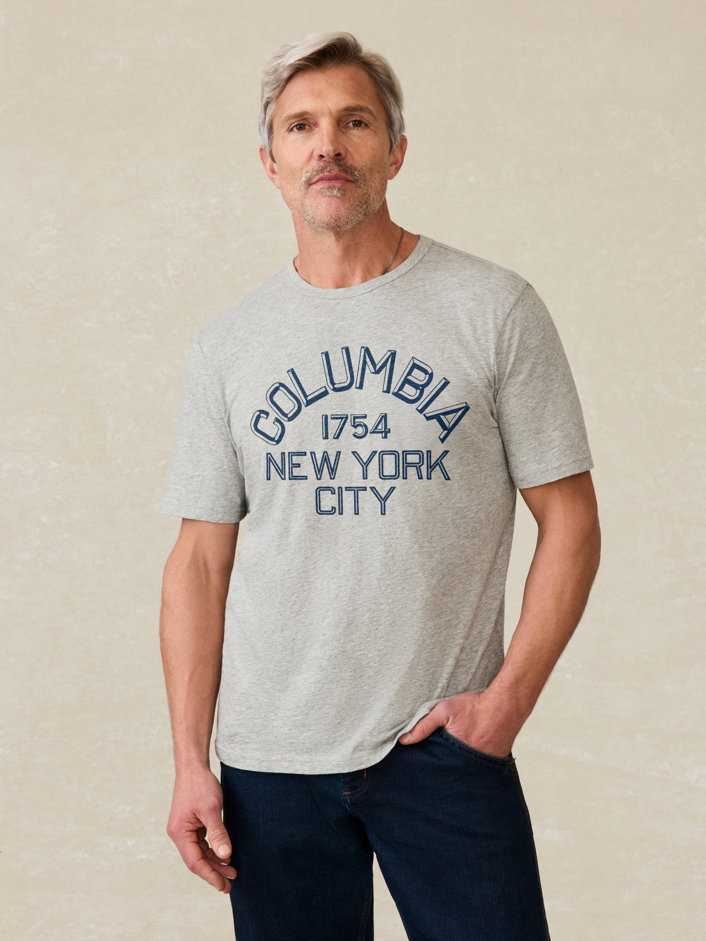 Columbia Sunwashed Tee - Granite Heather