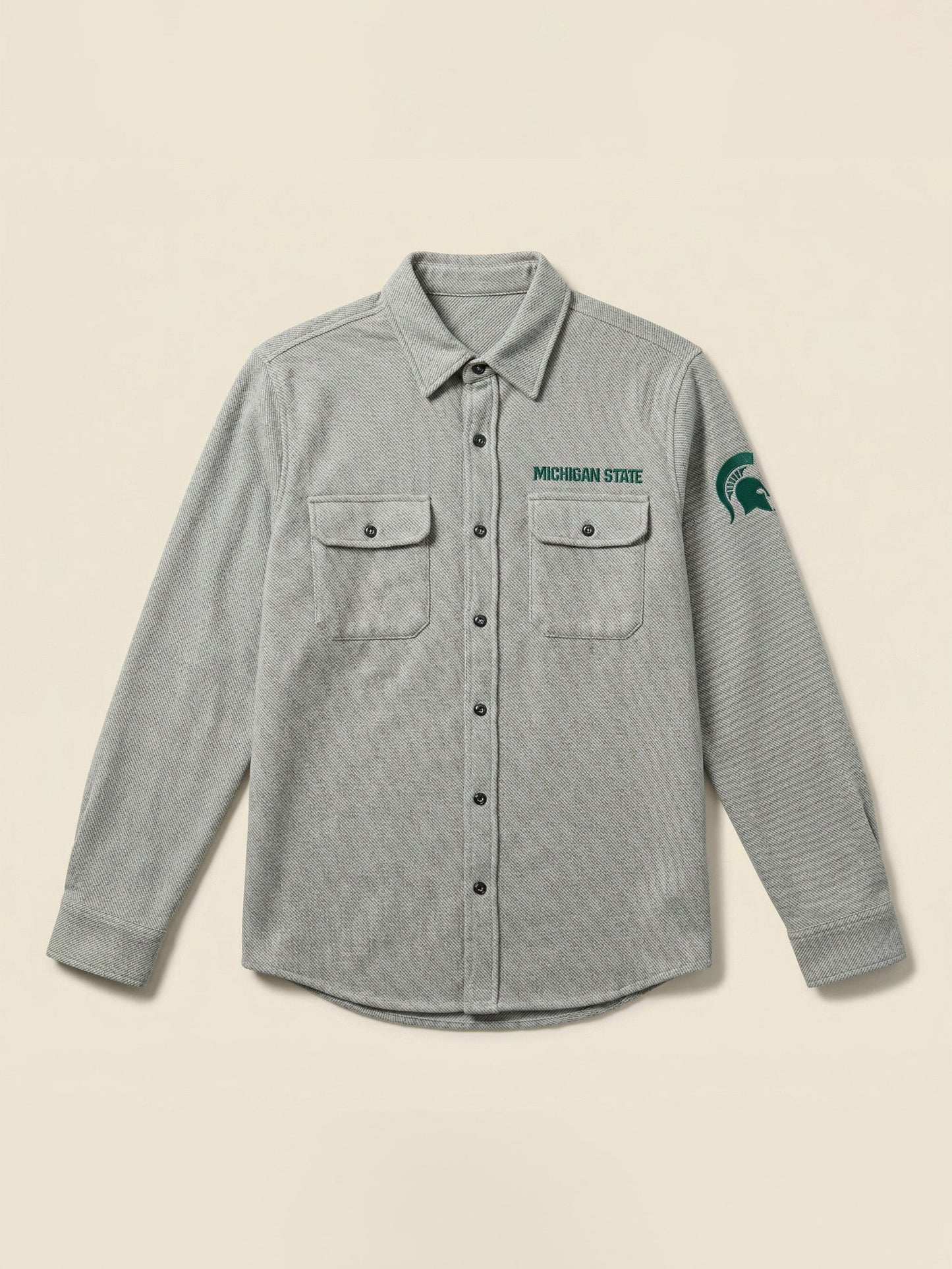 Michigan State Legend™ Sweater Shirt - Fossil Grey Twill