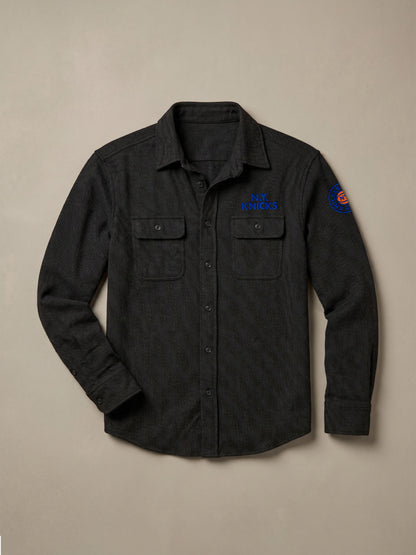 NY Knicks Legend™ Sweater Shirt - Heathered Black Twill