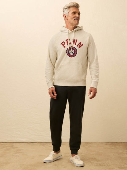 University of Pennsylvania High Standard Fleece Hoodie - Antique Ivory Heather