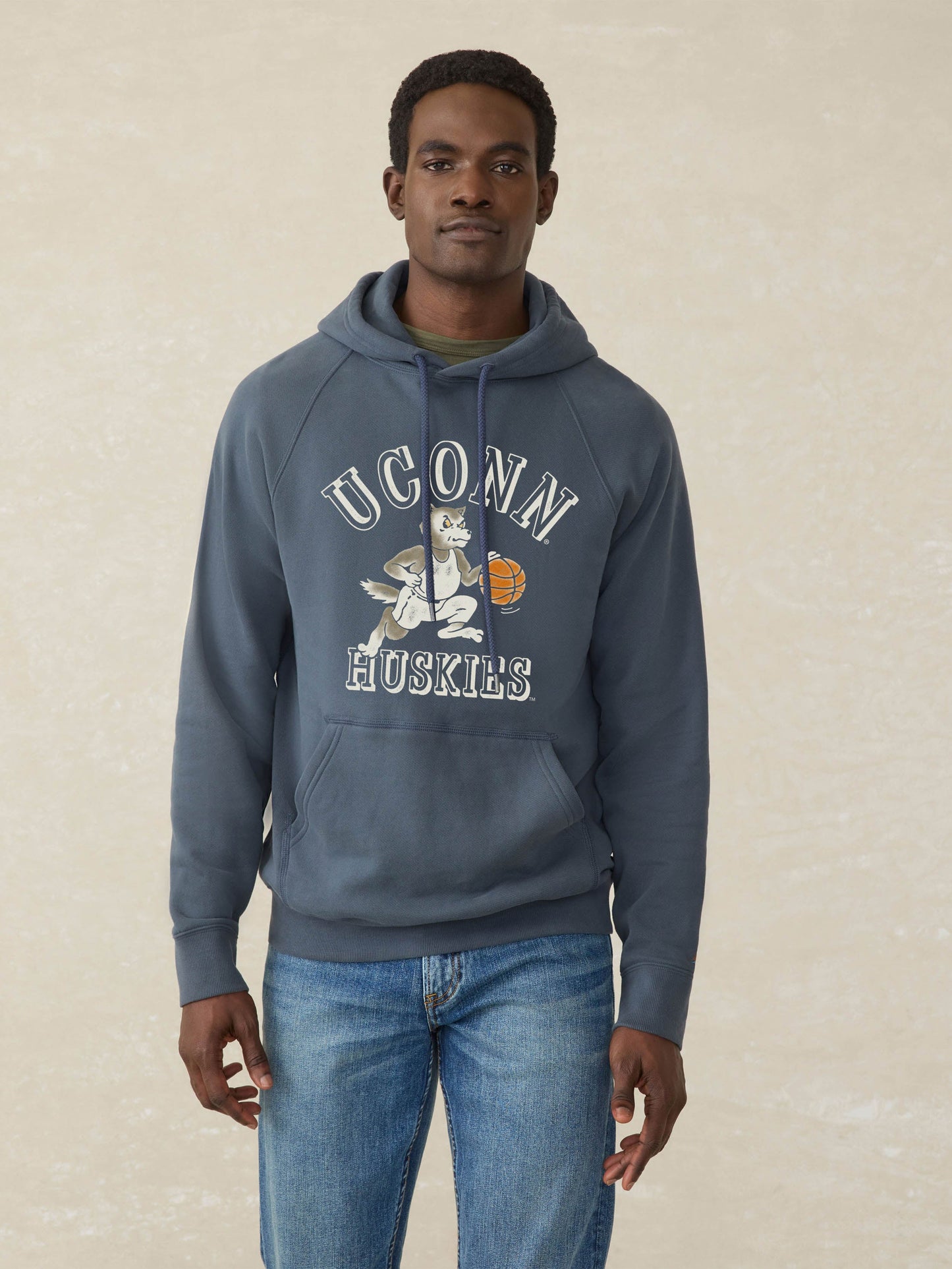 University of Connecticut High Standard Fleece Hoodie - Blue Nights