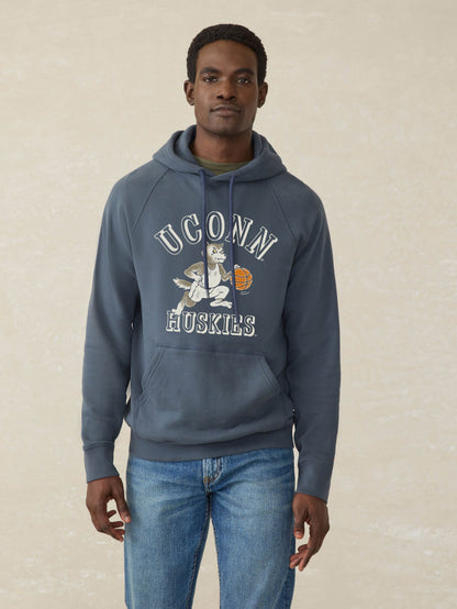 University of Connecticut High Standard Fleece Hoodie - Blue Nights