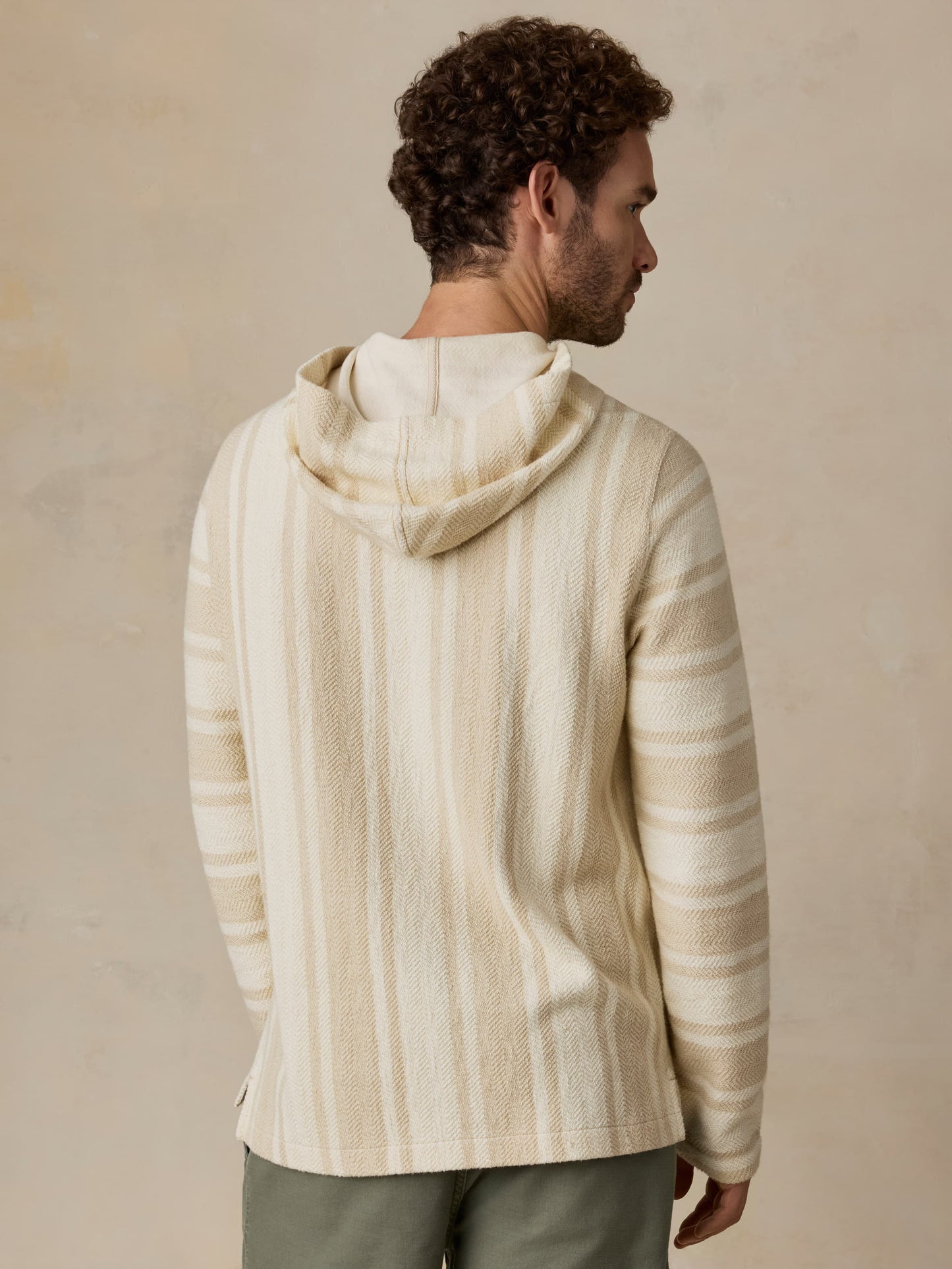 Whitewater Hoodie - Ivory Desert Stripe