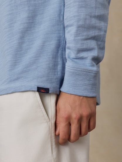 Sunwashed Organic Hoodie - Blue Isle