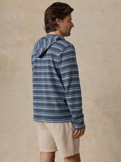 Oasis Hoodie - Bermuda Blue Stripe