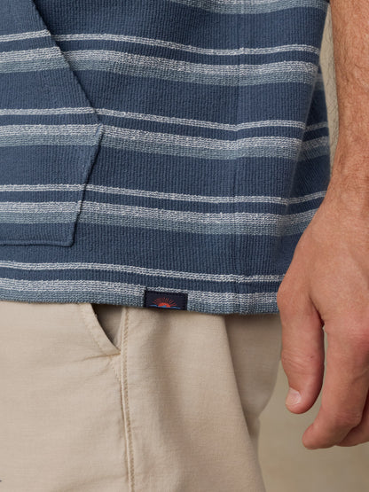 Oasis Hoodie - Bermuda Blue Stripe