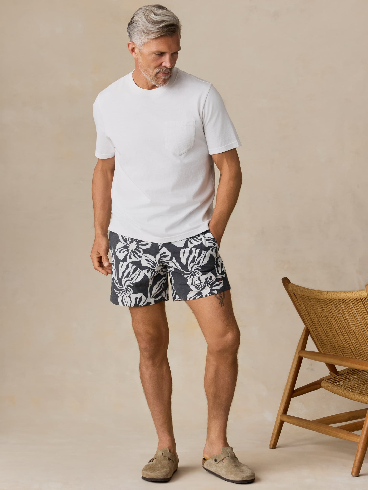 All Day™ Trunk (6") - Midnight White Floral
