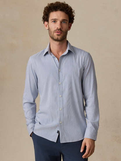 The Movement™ Shirt - Sapphire Cloud Stripe