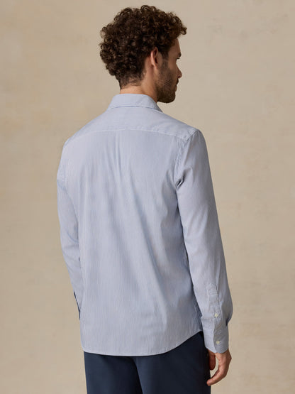 The Movement™ Shirt - Sapphire Cloud Stripe