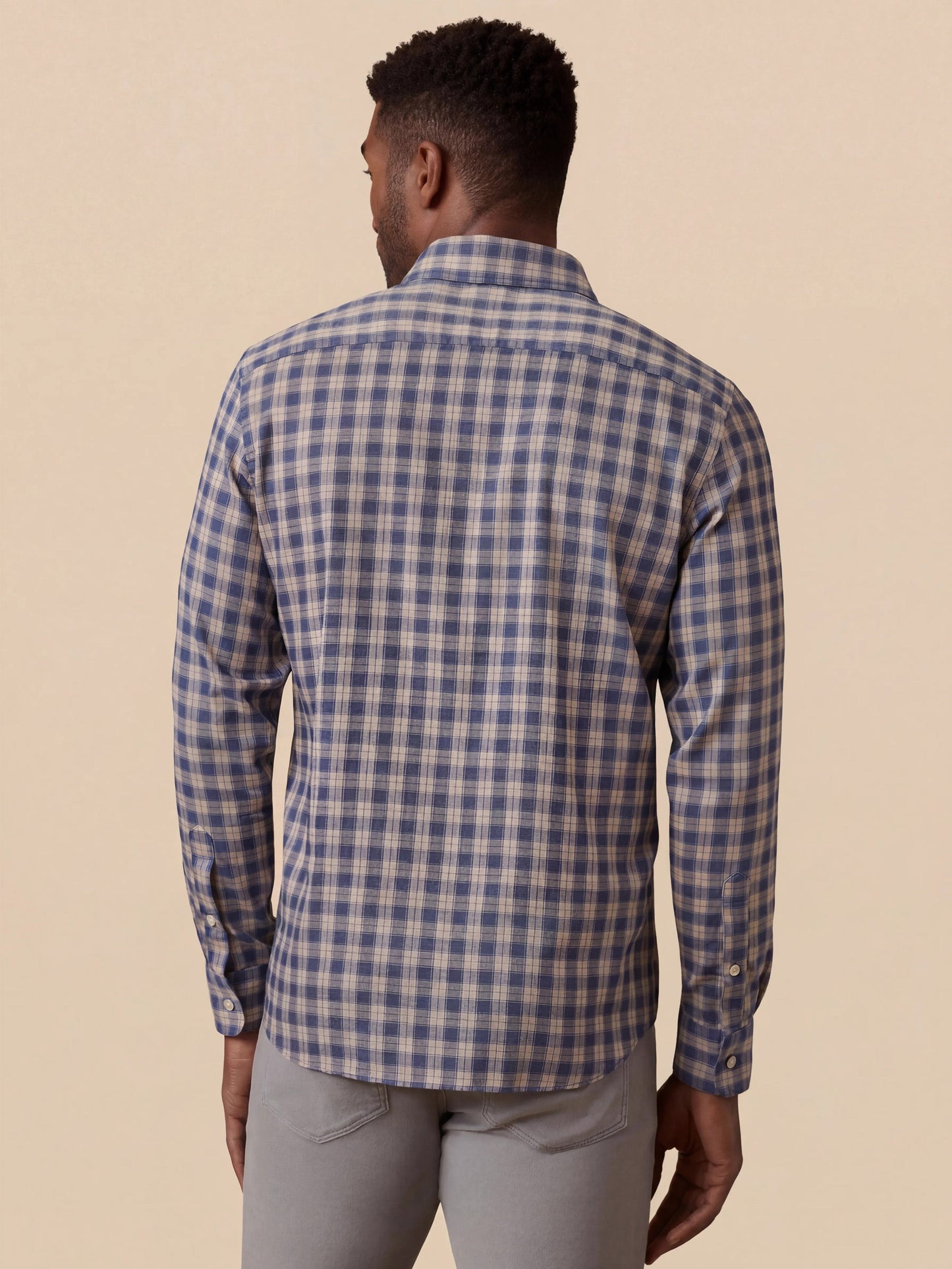 Movement™ Monterey Shirt - Navy Seas Plaid