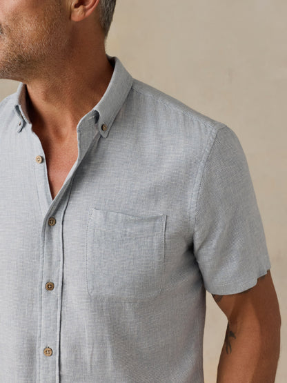 Short-Sleeve Breeze Shirt - Blue Streams
