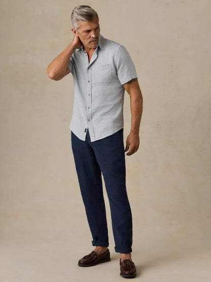 Short-Sleeve Breeze Shirt - Blue Streams