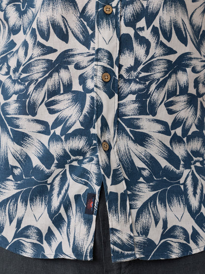 Short-Sleeve Breeze Shirt - Dark Sky Tropical