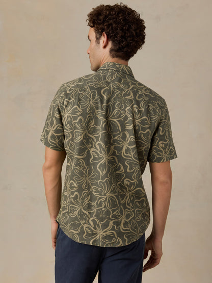 Short-Sleeve Breeze Shirt - Light Pine Blossom