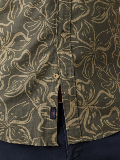 Short-Sleeve Breeze Shirt - Light Pine Blossom