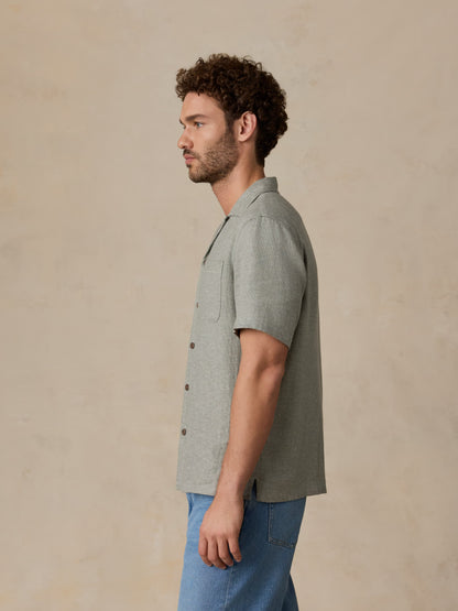 Short-Sleeve Breeze Camp Shirt - Garden Valley