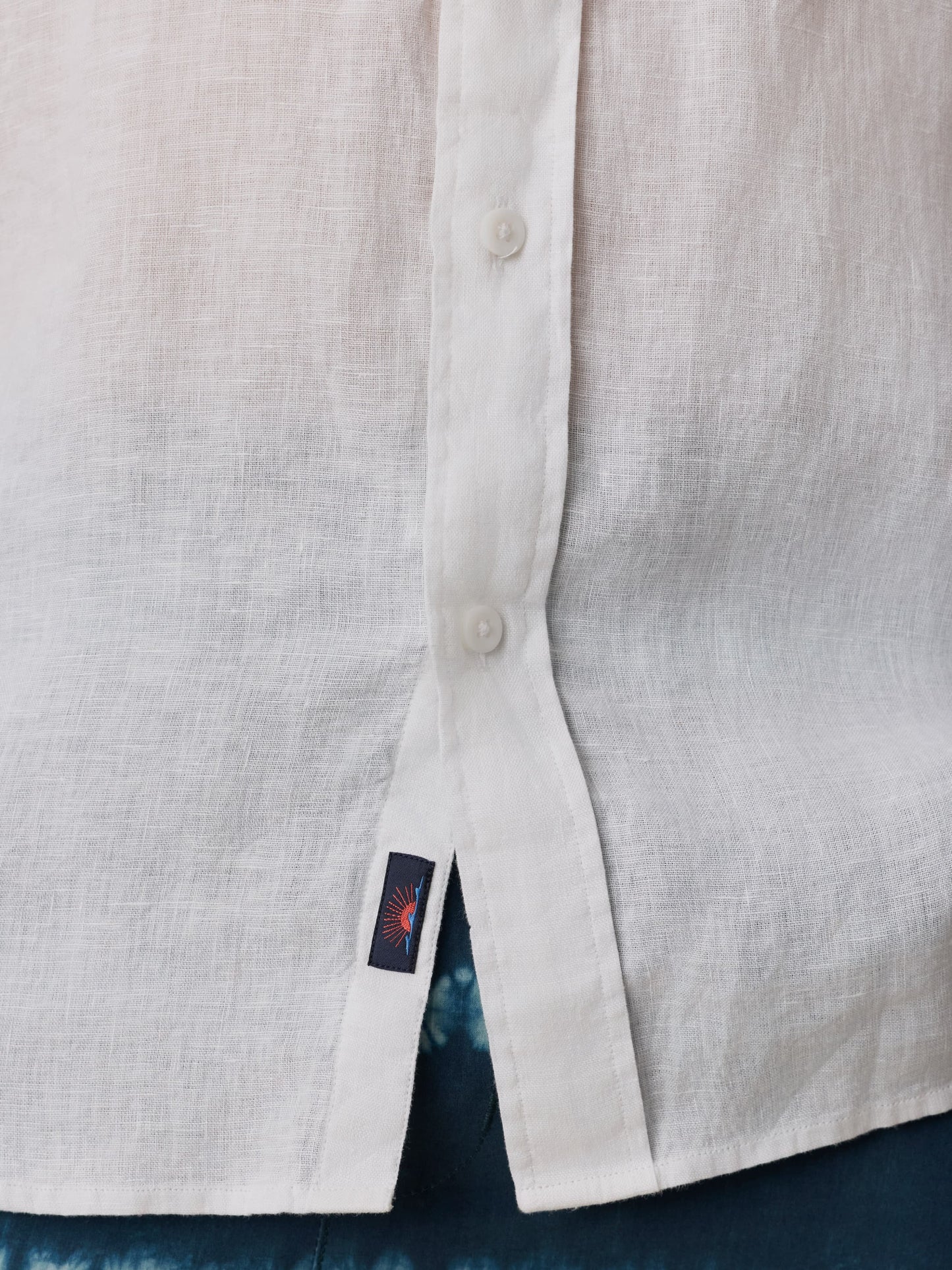 Sunwashed Linen Shirt - Pure White