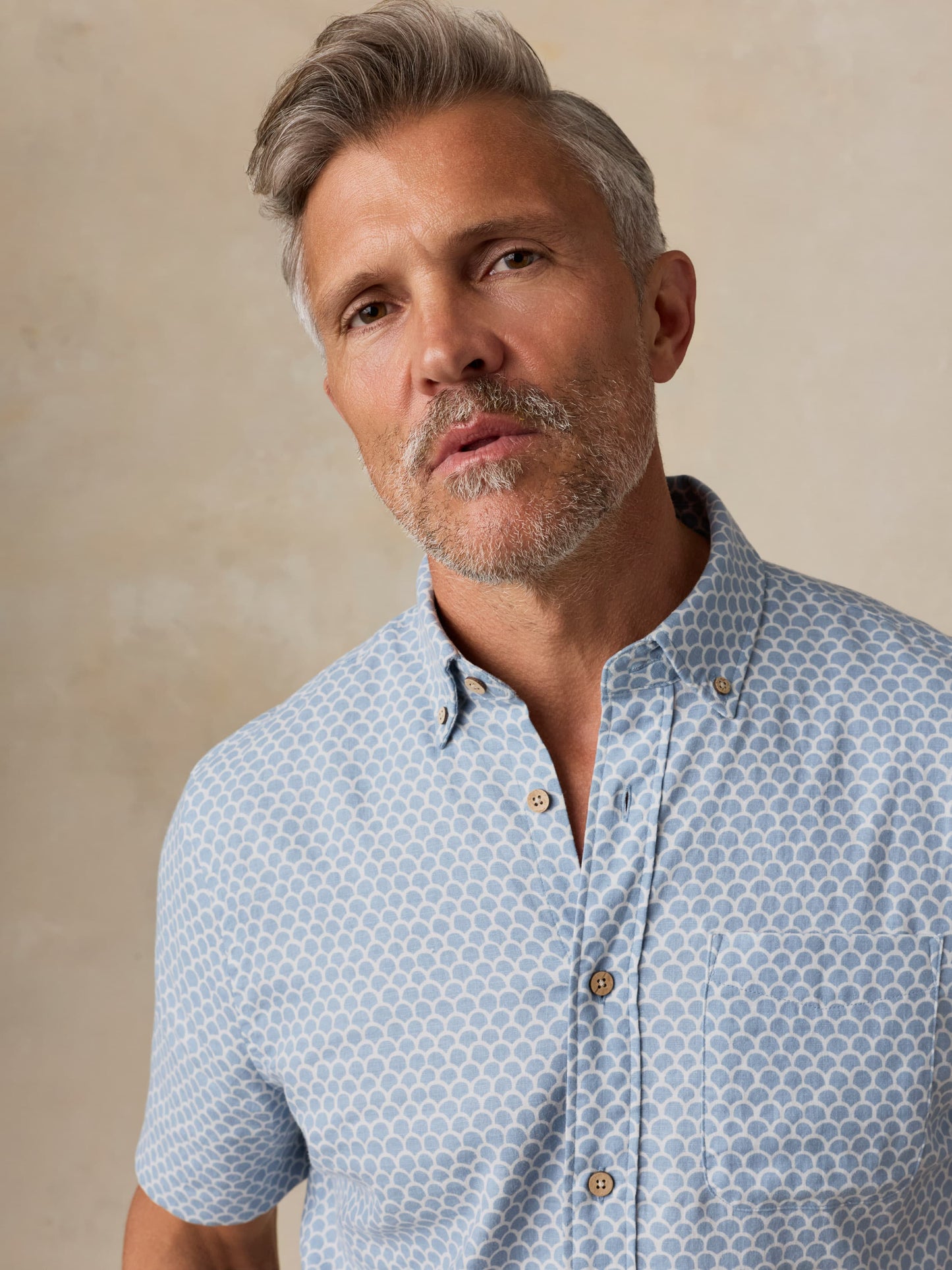 Short-Sleeve Breeze Shirt - Fishscale Redux