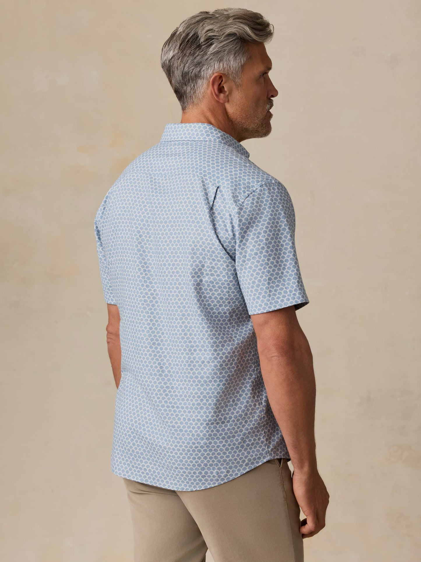 Short-Sleeve Breeze Shirt - Fishscale Redux