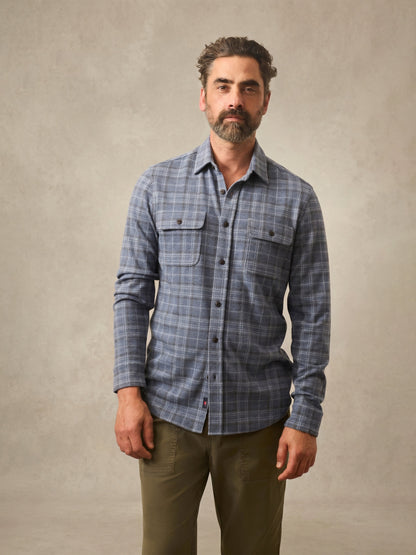 Legend™ Sweater Shirt - Castle Lake Plaid