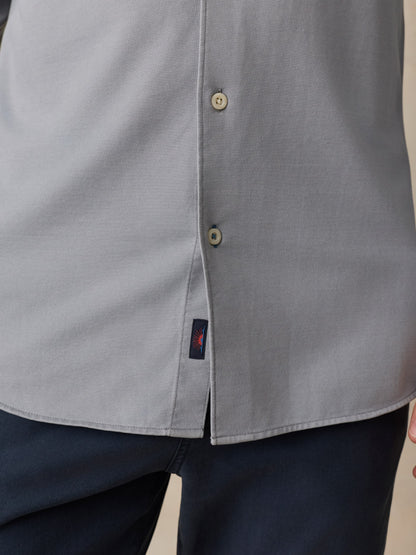 Costa Piqué Shirt - Wind Grey