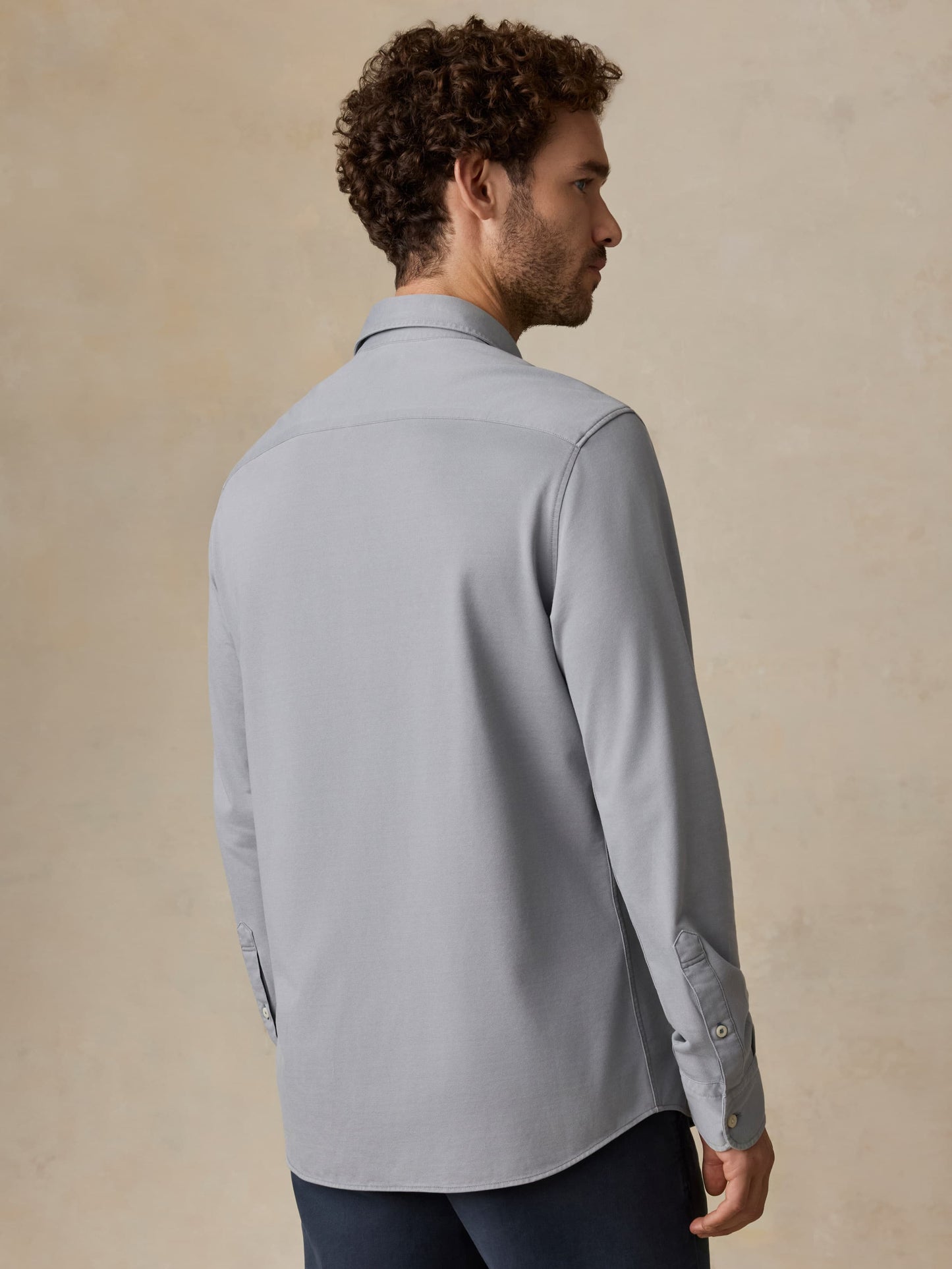 Costa Piqué Shirt - Wind Grey