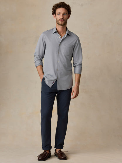 Costa Piqué Shirt - Wind Grey
