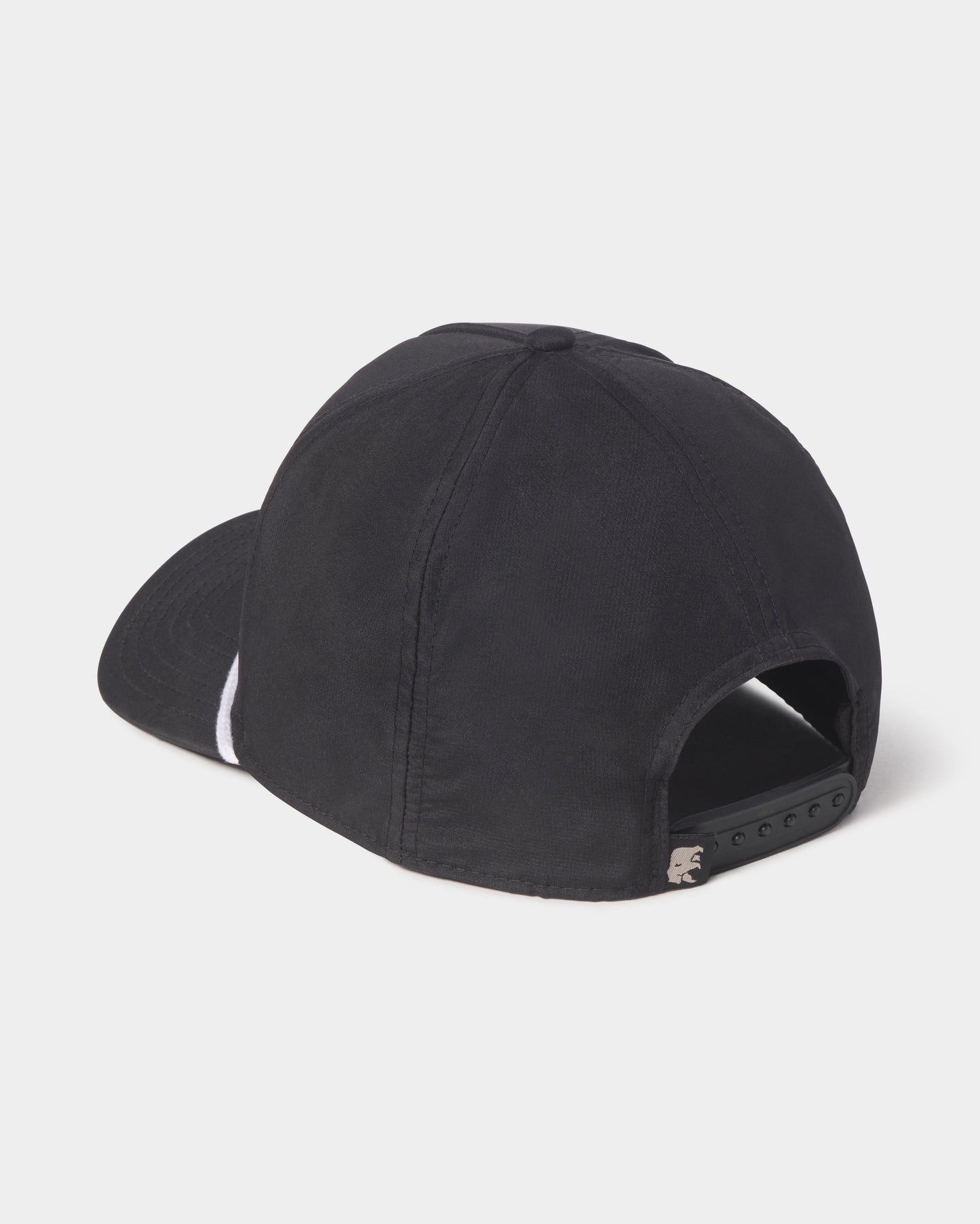 Pin High 5 Panel Hat in Black