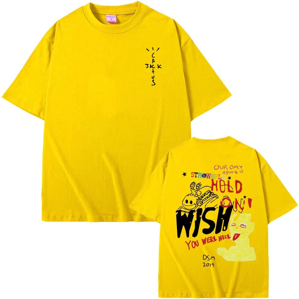 Cactus Jack Wish You Were Here Graphic Print T-shirt Men