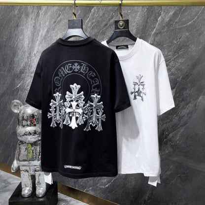 Chh Chrome Hearts T-Shirts Summer Short Sleeve T-Shirts
