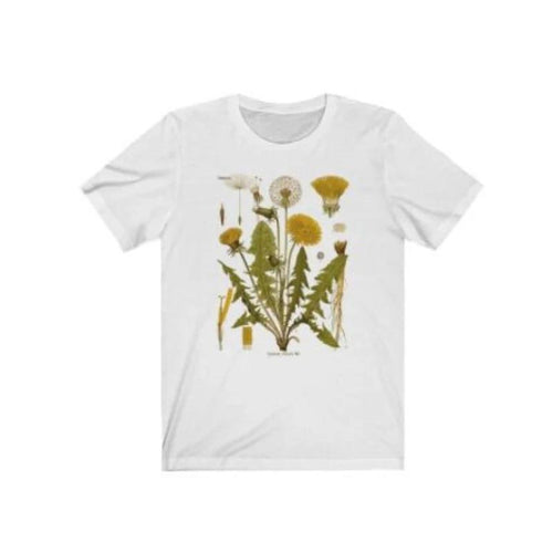 Dandelion Botanical Graphic Tshirt Hiking Shirt Botanical