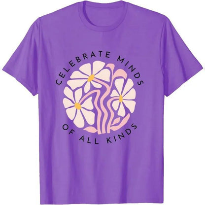 Celebrate Minds of All Kinds Shirt, Celebrate Minds