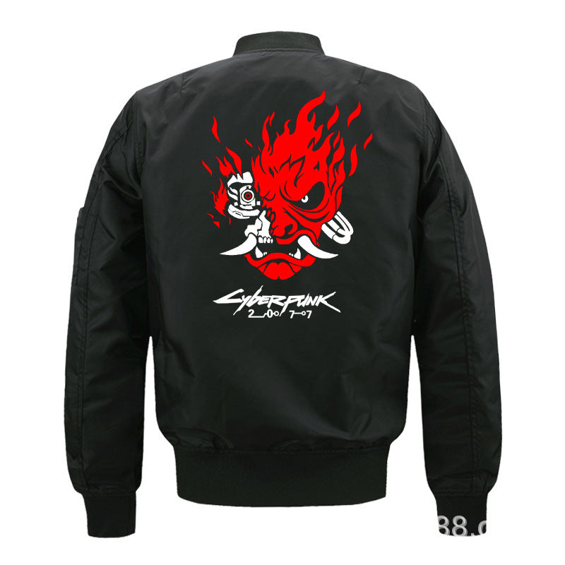 Cyberpunk 2077 Jacket Cyberpunk Sweater Pilot Jacket