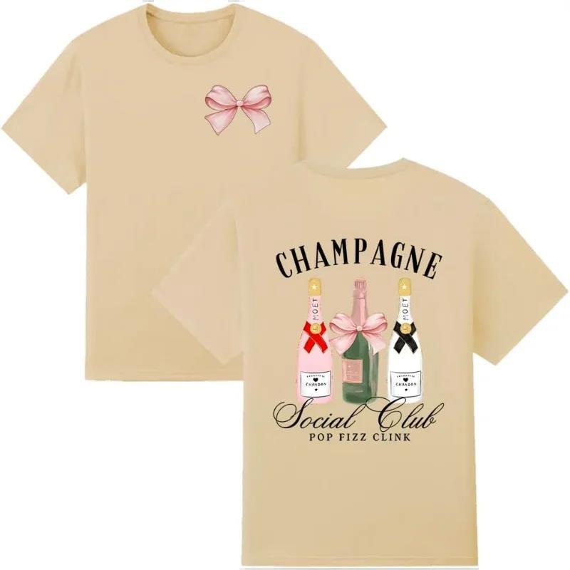Champagne Social Club Shirt Champagne Social Club Drinking