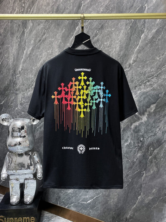 Chh Chrome Hearts T-Shirts Summer Short Sleeve T-Shirts