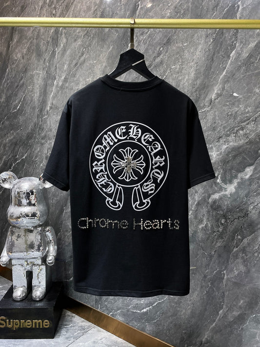 Chh Chrome Hearts T-Shirts Summer Short Sleeve T-Shirts