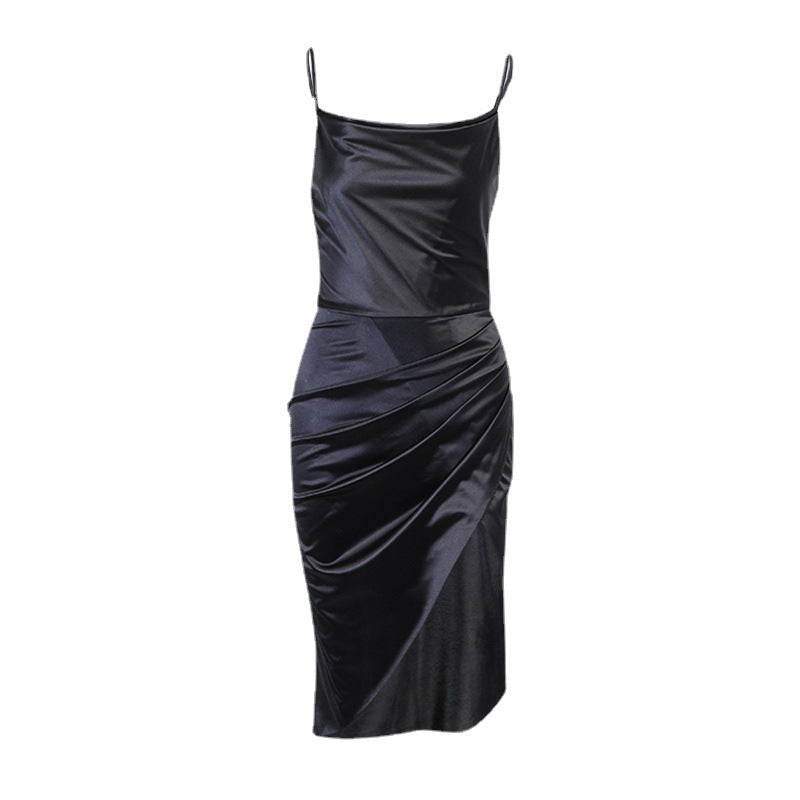 Corset Dress Slim Fit Sexy Sleeveless Split Dress Women