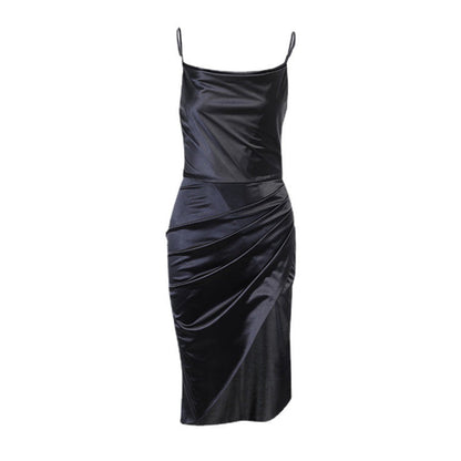 Corset Dress Slim Fit Sexy Sleeveless Split Dress Women