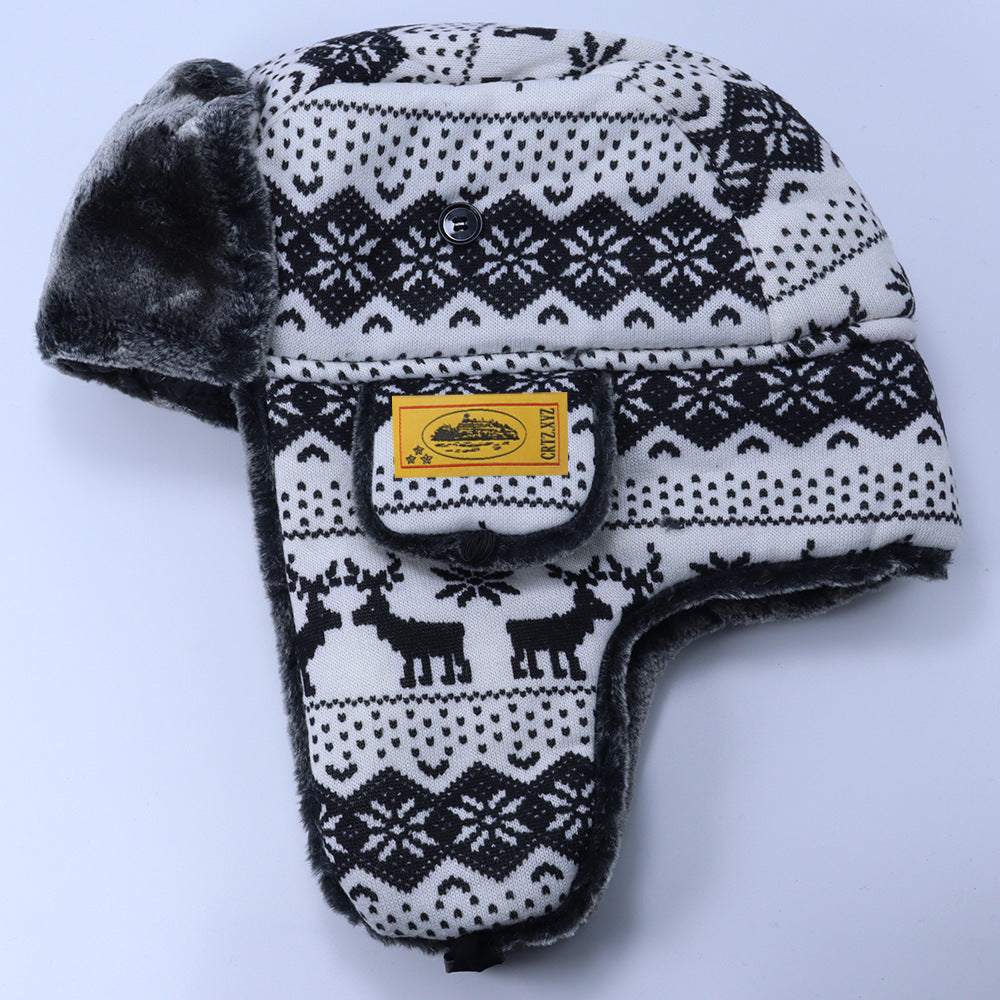 Corteiz Hat Lei Feng Hat Men's Winter Camouflage Outdoor Thickened Thermal Hat