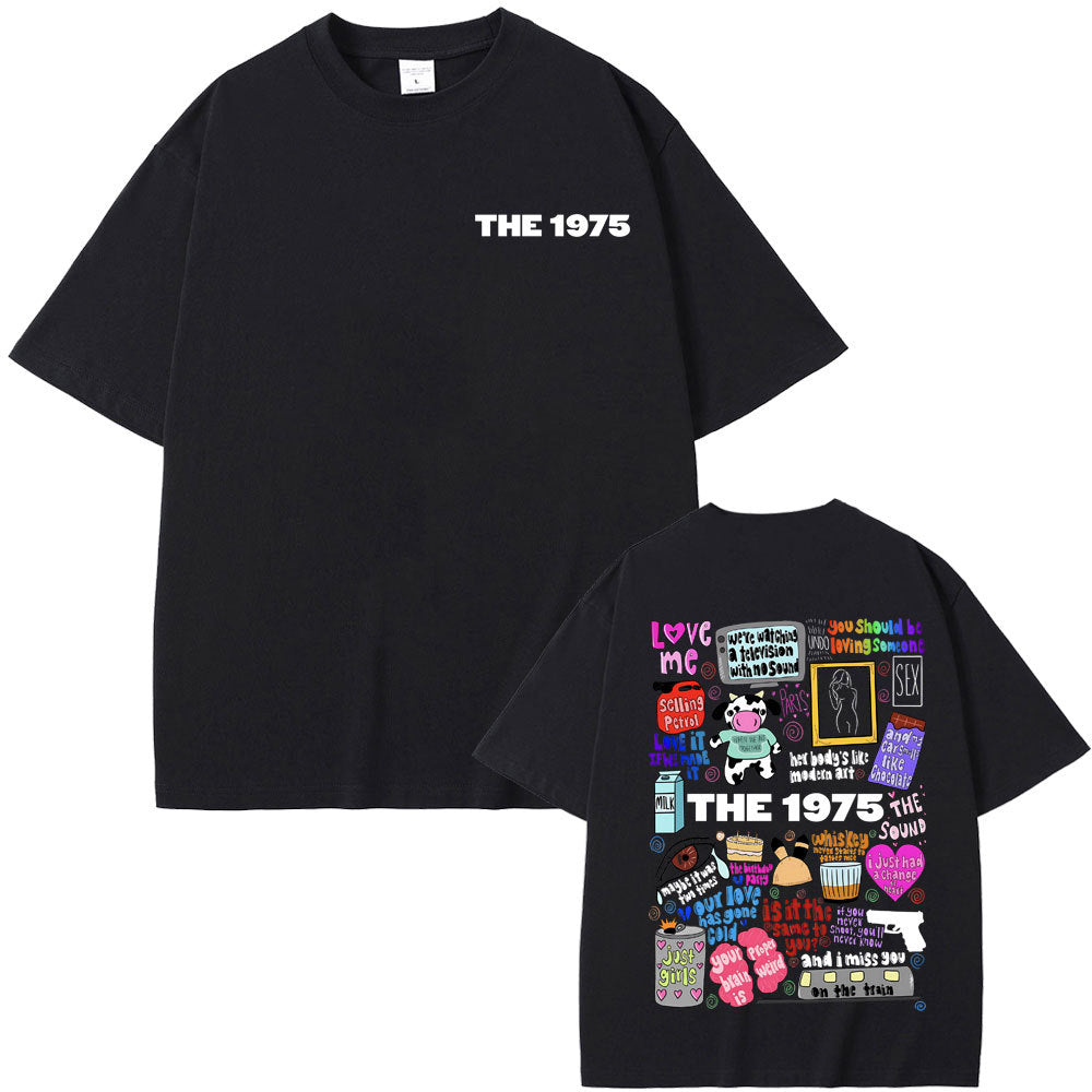 British Indie Alternative Rock Band The 1975 Lyric Graphic