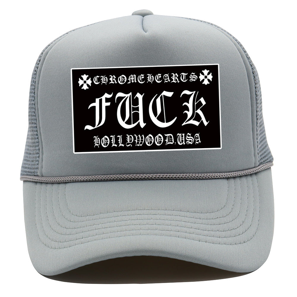Chrome Heart Hat CH Baseball Cap Printed Trendy Shade Mesh Cap