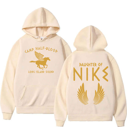 Camp Half Blood Percy Jackson Print Hoodie Men's Women Vintage