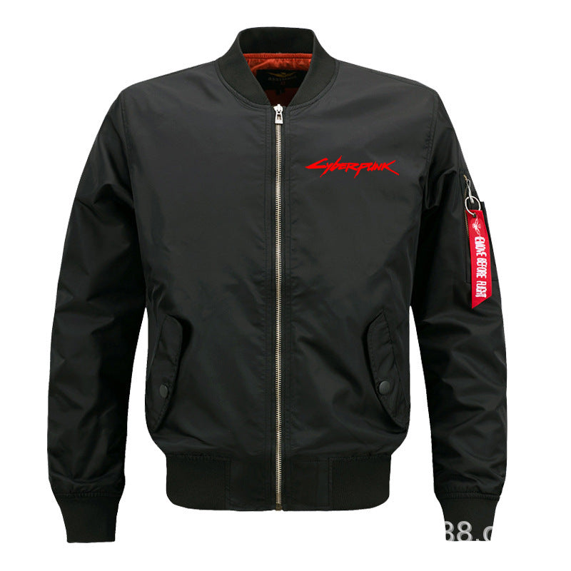 Cyberpunk 2077 Jacket Cyberpunk Sweater Pilot Jacket