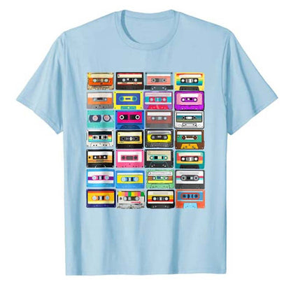 Cassette Mixtape Retro 1980s 1990s Music Vintage Graphic
